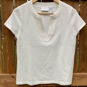 White Liz Clairborne Top